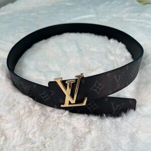 LV Belts 95cm fit for 30-34 Gold Logo